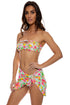 Luli Fama Limoncello Bow Bandeau Top